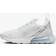 Nike Air Max 270 W - White/Pure Platinum/Metallic Platinum