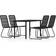 vidaXL 3099163 Essgruppe, 1 Tisch einschl. 4 Stühle