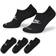 Nike Everyday Plus Cushioned Footie 3-Pack Socks - Black