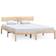 vidaXL Bed Frame Solid Pine 70cm Sängram 150x200cm