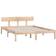 vidaXL Bed Frame Solid Pine 70cm Sängram 150x200cm