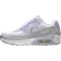 Nike Air Max 90 LTR GS - White/Violet Frost/Pure Platinum/Metallic Silver