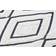 Dkd Home Decor Rhombus Hvid, Sort 120x190cm