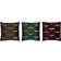 Dkd Home Decor Madár Oriental Komplett dekorationskudde Brun, Grön, Röd (45x45cm)