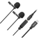 Boya By-m2d double cravate numérique omnidirectionnelle Microphone à revers Lightning Ios