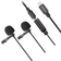 Boya By-m2d double cravate numérique omnidirectionnelle Microphone à revers Lightning Ios