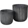 Broste Copenhagen Fiber Flower Pot 2-pack Krukke