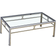 Dkd Home Decor Crystal Steel Silver Småbord 60x110cm