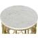 Dkd Home Decor Marble Mesa de Centro 30.5cm