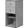 Audo Copenhagen Frame 70 shelf & 2 drawers Opbevaringsskab 35x70cm