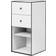 Audo Copenhagen Frame 70 shelf & 2 drawers Armadio 35x70cm