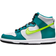 NIKE Dunk High GS - White/Bright Spruce/Black/Volt