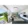 Eglo Pasteri Ceiling Flush Light ∅ 76cm