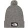 The North Face Logo Box Pom Beanie