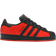 adidas Junior Marvel Spider-Man Miles Morales SuperStar - Core Black/Core Black/Red