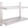 vidaXL 2-Tier Væghylde 100cm