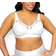 Exquisite Form Fully Cotton Soft Cup Wirefree Bra - White