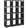 vidaXL 12-Cube without Box Shelving System 40.6x55.5"