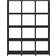 vidaXL 12-Cube without Box Shelving System 103x141cm