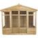 Forest Garden Oakley 8x6ft Double Door Summer House (Building Area )