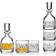 Godinger Dublin Whiskey Carafe 23.7cl 3pcs