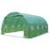 Vounot Walk in Greenhouse 12m² Rustfrit stål Plast