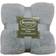 Brentfords Teddy Fleece Manta Gris (150x125cm)