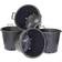 YouGarden Heavy Duty Pot 4-pack ∅40cm