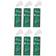 Champion Sports Plastic Indoor Shuttlecocks, 6 Tubes 6pc Per Pack