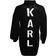 Karl Lagerfeld Longline Knitted Logo Tunic