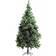 Homcom Frost Artificial Green/White Christmas Tree 210cm