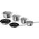 Neff Z9406SE0 Set di pentole con coperchio 6 Parti
