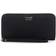 Guess Lyndi Large Zip Around Wallet - Black