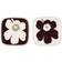 Marimekko Oiva Unikko Assiette à Dessert 2pcs 10cm