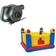 Intex Quick Fill Electric Pump & Inflatable Jump-O-Lene Kids Ball Pit