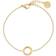 Edblad Alice Bracelet - Gold/Transparent