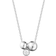 Georg Jensen Sterling Silver Moonlight Grapes Diamond Ball Cluster Pendant Necklace, 17.72