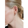 Edblad Leonore Hoops - Gold/Transparent