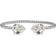 Caroline Svedbom Mini Drop Bracelet - Silver/Transparent