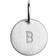 Jane Kønig Love Tag A-Z Pendant Medium - Sølv