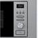 Gorenje BM201AG1X Noir, Argent, Acier inoxydable