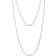 Adornia Cuban Curb Chain Necklace - Silver