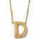 Kendra Scott Letters A-Z Pendant Necklace - Gold