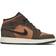 Nike Air Jordan 1 Mid SE GS - Dark Chocolate/Crimson Bliss