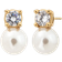 Edblad Luna Studs S Earrings - Gold/Pearls/Transparent