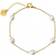 Edblad Perla Bracelet Multi - Gold/Pearls