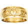 Quality Gold Claddagh Ring - Gold