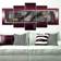 Arkiio Burgundy Elegance Tavla 200x100cm