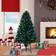 Homcom Pre-Lit Artificial Green Christmas Tree 120cm