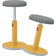 Leitz Ergo Cosy Kontorsstol 69cm 2st